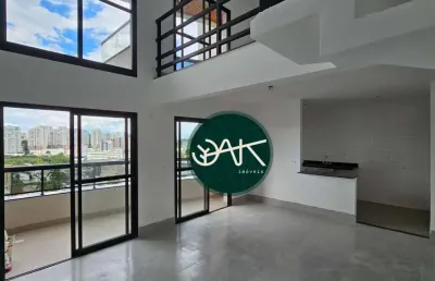 Apartamento duplex com 1 dormitório para alugar, 94 m² por r$ 4.790,00/mês - jardim aquarius - são josé dos campos/sp