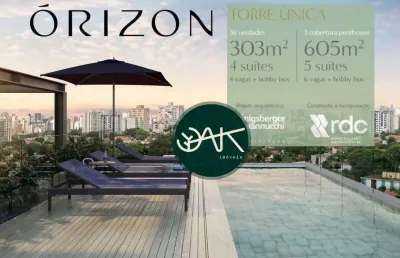 Apartamento com 4 dormitórios à venda, 303 m² por r$ 3.009.600,00 - edifício orizon park - são josé dos campos/sp