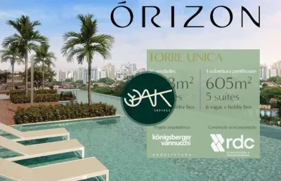 Apartamento com 5 dormitórios à venda, 605 m² por r$ 7.660.800,00 - edifício orizon park - são josé dos campos/sp