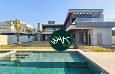 Casa com 4 dormitórios à venda, 685 m² por r$ 9.200.000,00 - condomínio chácara serimbura - são josé dos campos/sp