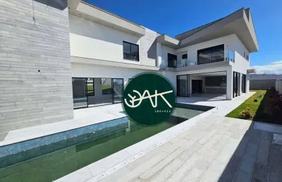 Casa com 4 dormitórios à venda, 650 m² por r$ 6.200.000,00 - condomínio reserva do paratehy - são josé dos campos/sp
