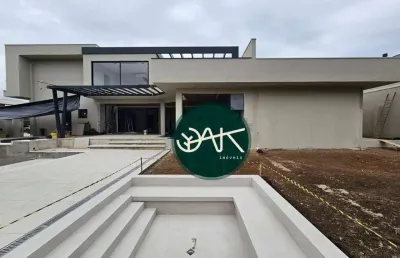 Casa com 6 dormitórios à venda, 650 m² por r$ 9.000.000,00 - condomínio reserva do paratehy - são josé dos campos/sp