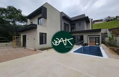 Casa com 4 dormitórios à venda, 385 m² por r$ 6.000.000,00 - condomínio reserva do paratehy - são josé dos campos/sp