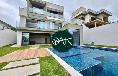 Casa com 5 dormitórios à venda, 440 m² por r$ 4.500.000,00 - condomínio residencial alphaville i - são josé dos campos/sp