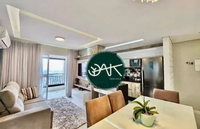 Apartamento com 2 dormitórios à venda, 58 m² por r$ 750.000,00 - palmeiras de são josé - são josé dos campos/sp