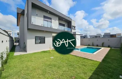 Casa com 4 dormitórios à venda, 355 m² por r$ 2.900.000,00 - condomínio vivant urbanova - são josé dos campos/sp