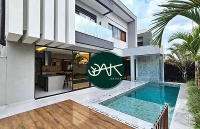 Casa porteira fechada com 4 dormitórios à venda, 430 m² por r$ 5.350.000 - jardim do golfe - são josé dos campos/sp