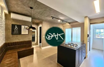Apartamento com 1 dormitório à venda, 57 m² por r$ 699.000,00 - vila ema - são josé dos campos/sp