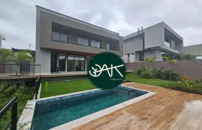 Casa com 4 dormitórios à venda, 400 m² por r$ 4.500.000,00 - condomínio reserva do paratehy - são josé dos campos/sp