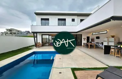 Casa com 4 dormitórios, 297 m² - venda por r$ 3.500.000,00 ou aluguel por r$ 18.550,00/mês - condomínio residencial alphaville i - são josé dos campos/sp