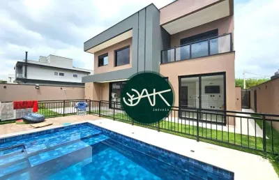 Casa com 4 dormitórios à venda, 350 m² por r$ 3.300.000,00 - condomínio vivant urbanova - são josé dos campos/sp