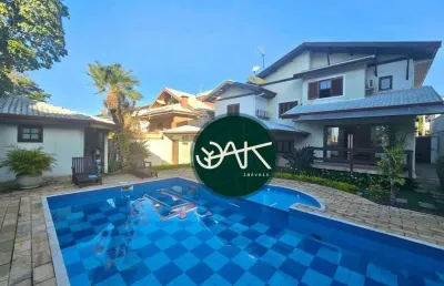 Casa com 4 dormitórios, 400 m² - venda por r$ 2.300.000,00 ou aluguel por r$ 11.280,00/mês - jardim aquarius - são josé dos campos/sp