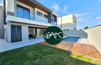 Casa com 4 dormitórios à venda, 400 m² por r$ 4.200.000,00 - condomínio residencial alphaville i - são josé dos campos/sp