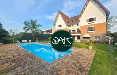 Casa com 6 dormitórios para alugar, 580 m² por r$ 20.750/mês - chácara dos eucalíptos - são josé dos campos/sp