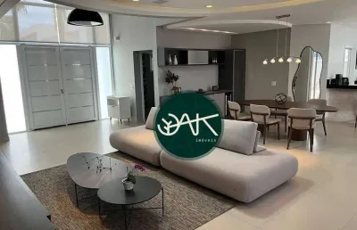 Casa com 5 dormitórios à venda, 400 m² por r$ 6.000.000,00 - jardim do golfe - são josé dos campos/sp
