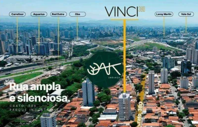 Apartamento com 2 dormitórios à venda, 61 m² por r$ 485.000 - parque industrial - são josé dos campos/sp