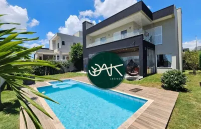 Casa com 4 dormitórios à venda, 330 m² por r$ 4.000.000,00 - condomínio residencial alphaville ii - são josé dos campos/sp