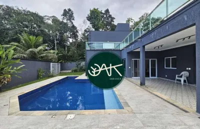 Casa com 4 dormitórios à venda, 361 m² por r$ 2.700.000 - boracéia - são sebastião/sp