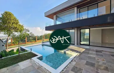 Casa com 5 dormitórios à venda, 490 m² por r$ 4.800.000,00 - condomínio residencial alphaville i - são josé dos campos/sp