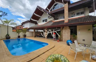 Casa com 4 dormitórios para alugar, 407 m² por r$ 14.920,00/mês - condomínio esplanada do sol - são josé dos campos/sp