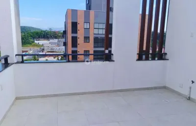 Cobertura para venda em joinville, anita garibaldi, 3 dormitórios, 3 suítes, 4 banheiros, 3 vagas