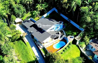Casa alto padrão para venda em joinville, são marcos, 4 dormitórios, 2 suítes, 6 banheiros, 6 vagas
