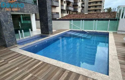 495mil - andar alto - 2 quartos um suite - sacada gourmet - piscina - imóvel novo - aceita bancos
