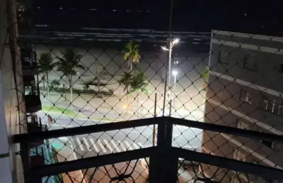 560mil - apartamento 3 dormitórios 1 suíte - 50 metros do mar - sacada vista amr - elevador