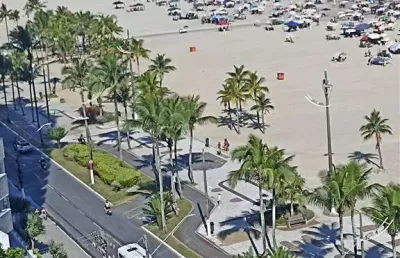 Predio frente mar com elevador - apartamento com vista mar - portaria 24h