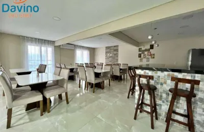 Apartamento há 250 metros da praia 2 dormitórios, sendo 1 suíte, sala ampla com teto rebaixado e iluminação em led,