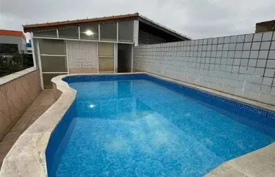 790mil - sobrado lindissimo - 3 suites uma com  hidro - piscina  - churrasqueira - lado praia - vila guilhemrina
