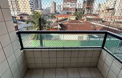 Guilhermina - apartamento 2 dormitórios, 1 suíte, 3 sacadas - r$ 340.000,00