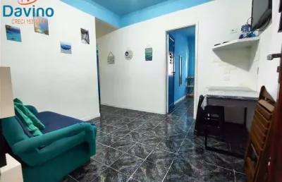 305mil - apartamento pé na areia 3 dormitórios - predio frente a praia do boqueirão - vaga de garagem