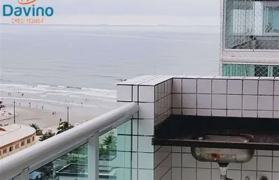 Lindíssimo apartamento com vista mar, 2 suítes, varanda gourmet e lazer completo por apenas r$575.000,00 à vista ou financiamento bancário
