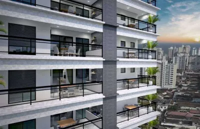 Apartamento com 2 quartos à venda na Rua Guilhermina, 481, Guilhermina, Praia Grande