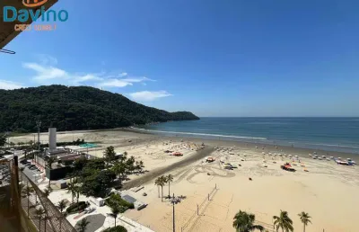 760mil entrada - altisismo padrão frontal mar do forte, sacada gigante em l lazer de clube