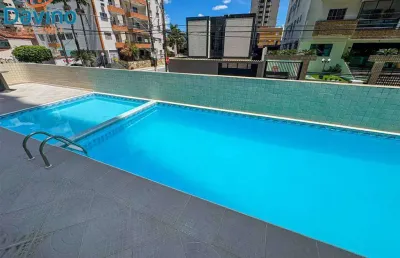275mil apartamento 1 quarto, 300 metros da praia, piscina, elevador