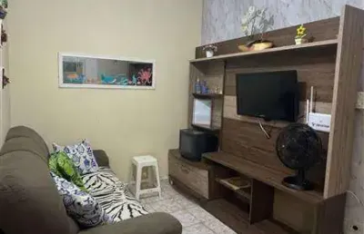 183mil kitnet próxima a mar praia da vila caiçara e mobiliada