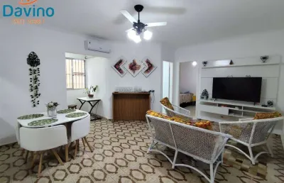300mil apartamento há 30m da praia da vila tupi 1 dormitório