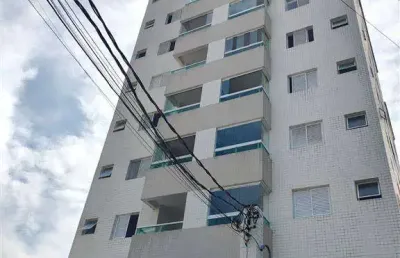 310mil - apartamento no canto do forte 1 dormitório sacada gourmet planejados elevador piscina