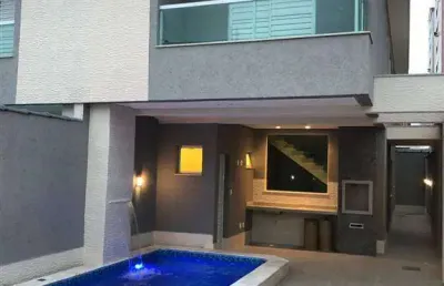 1160milhao sobrados novos alto padrão lado praia 3 suítes 3 vagas pisicna com cascata churrasqueira fino acabamento
