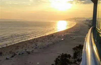 Belíssimo apartamento frente mar, alto padrão com duas suítes, lazer completo, r$1.600.000,00 à vista ou financiamento bancário