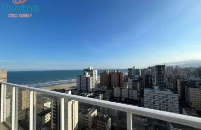 Cobertura  - com vista mar espetacular 3 quartos 1 suite - 150 metros da praia -  nova - plano com entrada e parcelas diretas