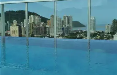 570mil apartamento mobiliado 2 quartos 1 suite lazer completo canto do forte