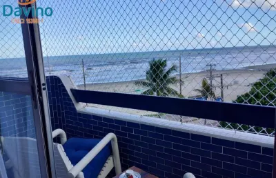 Lindo apartamento frente mar com duas sacadas todo reformado 
r$4.000 o pacote