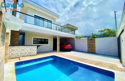 Casa há 150 metros da praia do flórida 3 suites piscina espaço gourmet com churrasqueira