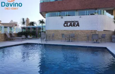 1 dormitório com duas sacadas, lazer completo por r$2.350,00 o pacote
