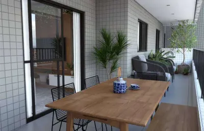 Apartamento com 2 quartos à venda na Rua Aviação, 84, Aviação, Praia Grande