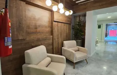 12,5mil entrada - saldo direto - apartamento mobiliado - multipropriedade - 1 dormitório, 1 vaga na garagem, 30 itens de lazer distribuídos em 3 andares 100 metros da praia e do centro