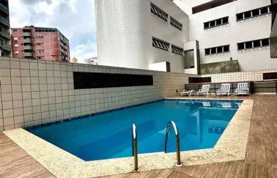 720mil - belíssimo apartamento - localizado na praia da tupi! a 100 metros da praia !!!!